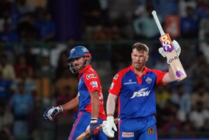 David Warner in KKR Vs DC