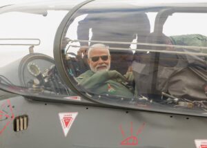 PM Modi in Tejas