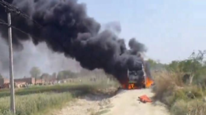 Gazipur Bus Hightension Wire