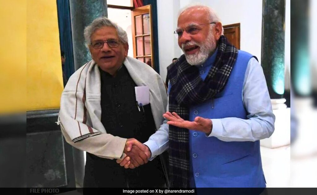 'वे लेफ्ट के अग्रणी नेता थे': सीताराम येचुरी के निधन पर राष्ट्रपति pm मोदी सहित देश के बड़े नेताओं ने जताया शोक