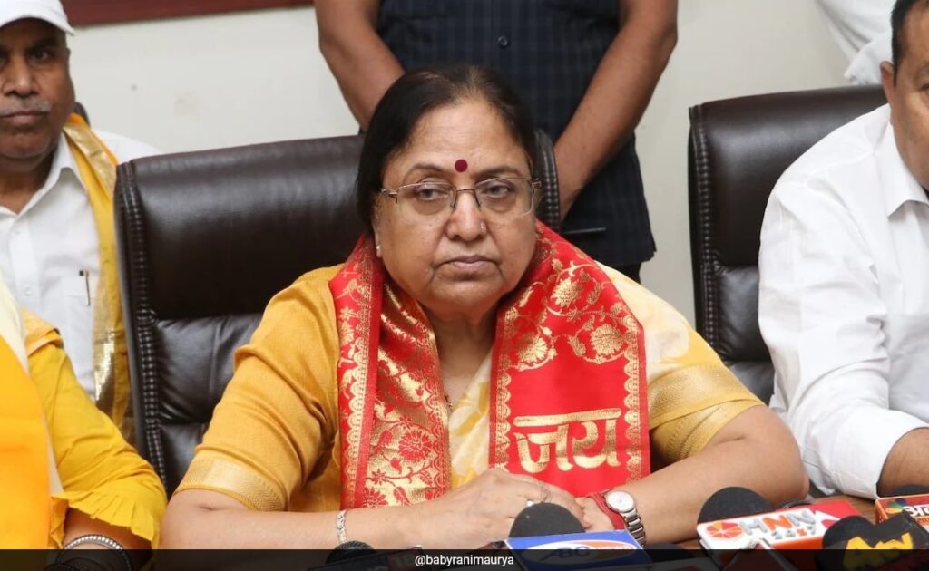"सरकार से ज्यादा चालाक भेड़िया..." : यूपी की मंत्री बेबी रानी मौर्य का बेतुका बयान