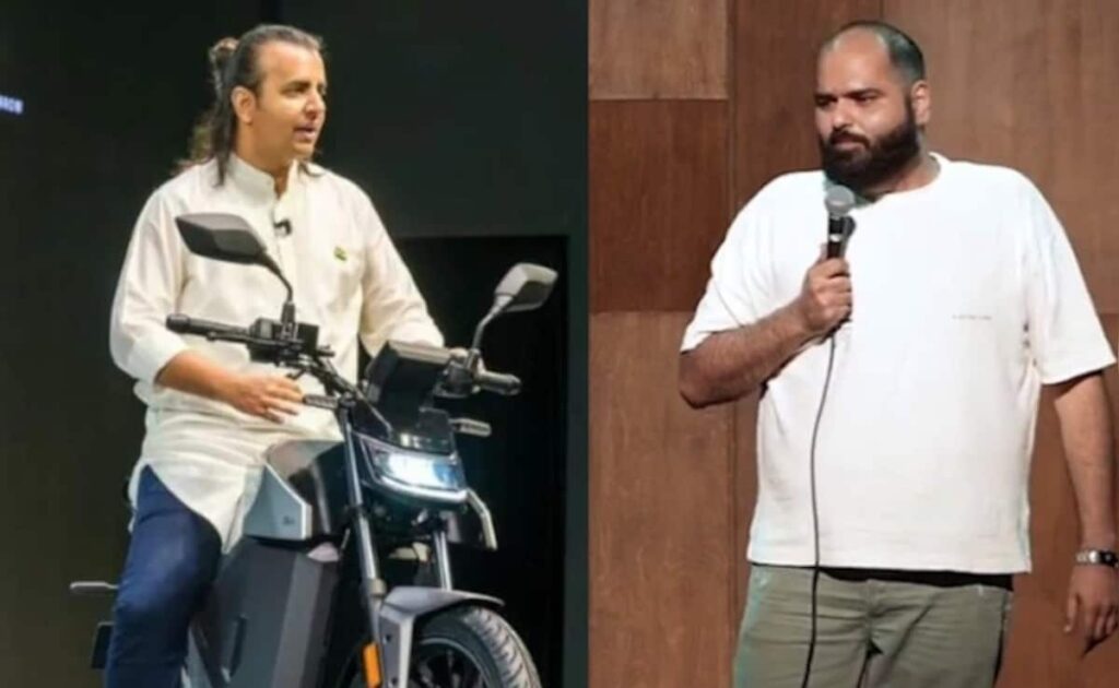 कॉमेडियन कुणाल कामरा और भाविश अग्रवाल आपस में भिड़े, 8 फीसदी तक लुढ़के कंपनी के शेयर