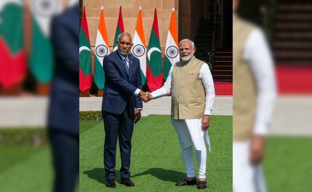 भारत ने सदैव मालदीव के लिए फर्स्ट रिस्पांडर की भूमिका निभाई : राष्ट्रपति मुइज्जू संग वार्ता के बाद पीएम मोदी