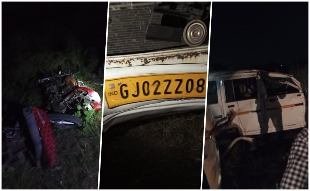 महाराष्‍ट्र के नंदुरबार में बड़ा सड़क हादसा, बोलेरो ने तीन बाइक सवारों को मारी टक्‍कर, 5 लोगों की मौत