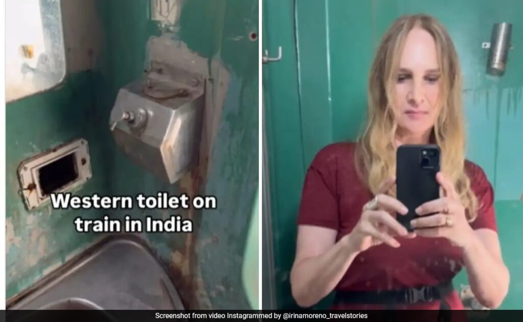 इंडियन टॉयलेट की हालत दिखाती विदेशी महिला को लोगों ने दिखाया आइना, कहा अगली बार अच्छे बजट के साथ भारत आएं