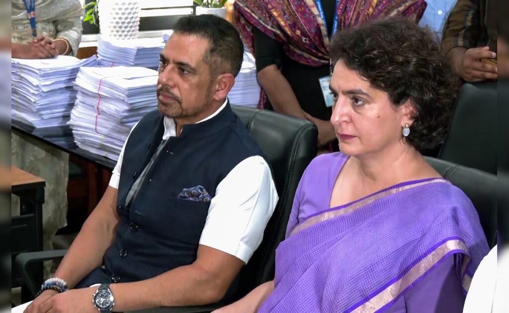 संसद में आंख से आंख मिलाकर जनता के मुद्दों पर सवाल पूछेंगी प्रियंका गांधी : रॉबर्ट वाड्रा 