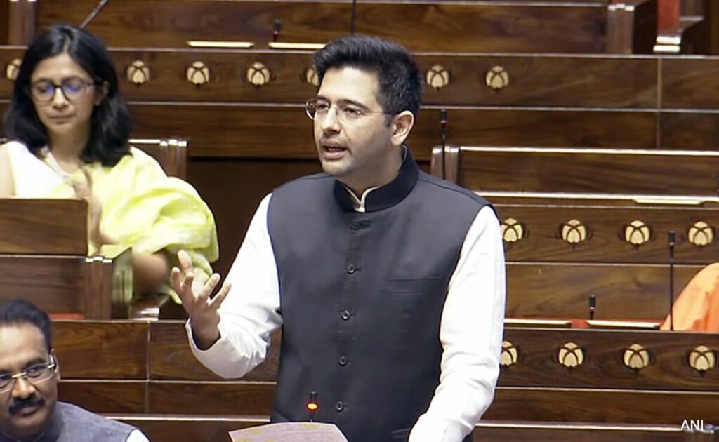 जनता की जेब काटी जा रही है...; राघव चड्ढा ने संसद में उठाया बढ़ते हवाई किराए का मुद्दा