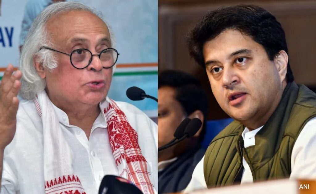 क्यों नहीं हो सकती सैटेलाइट स्पेक्ट्रम की नीलामी, ज्‍योतिरादित्‍य सिंधिया ने जयराम रमेश को सुनाई खरी खरी