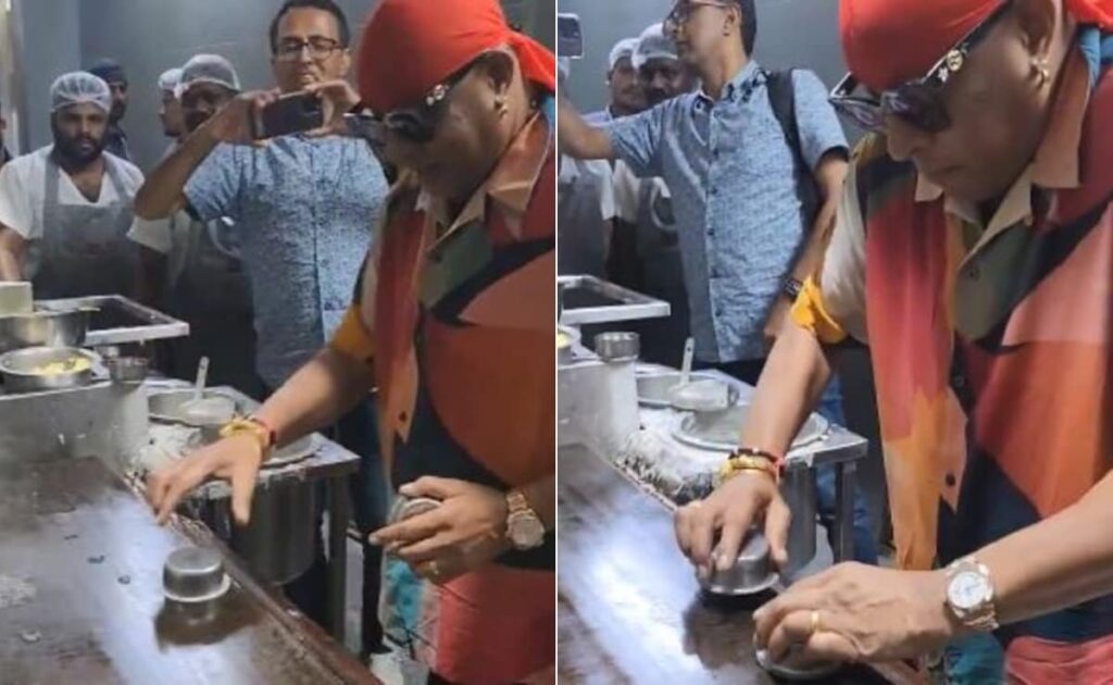 रेस्टोरेंट में ब्रेकफास्ट करने पहुंचे थे जाने माने ड्रमर शिवमणि, अचानक किचन में जाकर करने लगे कुछ ऐसा, वायरल हो गया Video