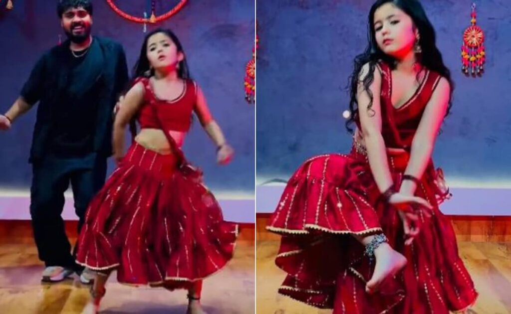 उई अम्मा... गाने पर छोटी बच्ची ने किया ऐसा मनमोहक डांस, एक्सप्रेशन देख हैरान रह गए लोग, बोले ओरिजिनल तो ये है