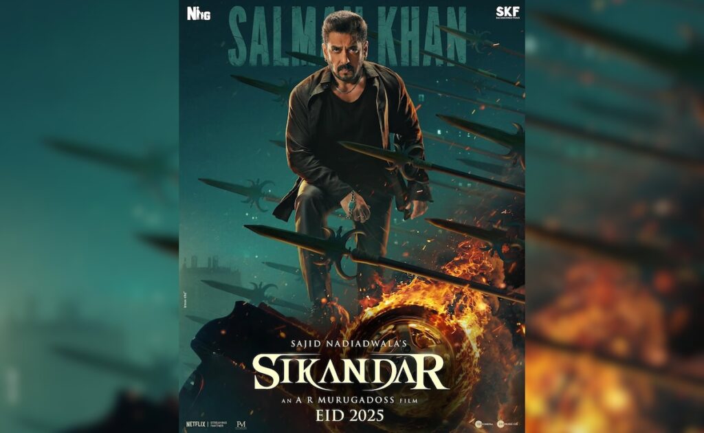 सलमान खान ने होली पर दिया फैंस को तोहफा, शेयर किया सिकंदर का नया पोस्टर, कहा मिलते हैं ईद पर