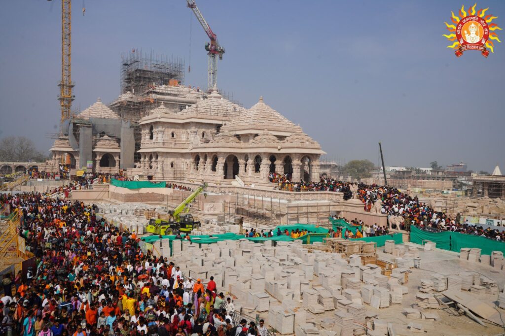 जमीन से लेकर आसमान तक... संदिग्ध आतंकी के पकड़े जाने के बाद राम मंदिर की और बढ़ाई गई सुरक्षा