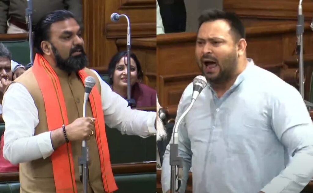 विधानसभा में भिड़े सम्राट चौधरी और तेजस्‍वी यादव, स्‍पीकर को करना पड़ा बीच बचाव