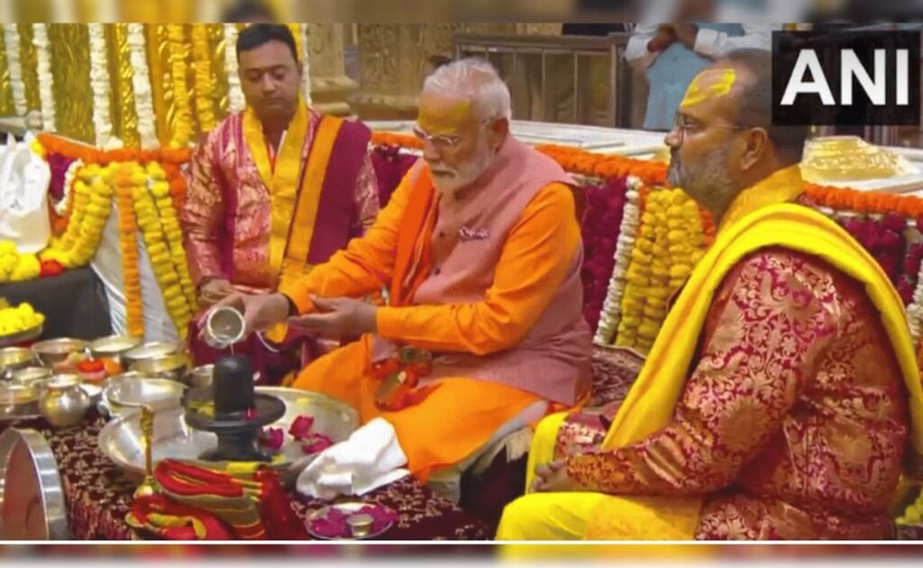 Video: Pm मोदी ने सोमनाथ मंदिर में की पूजा अर्चना, महादेव का किया जलाभिषेक
