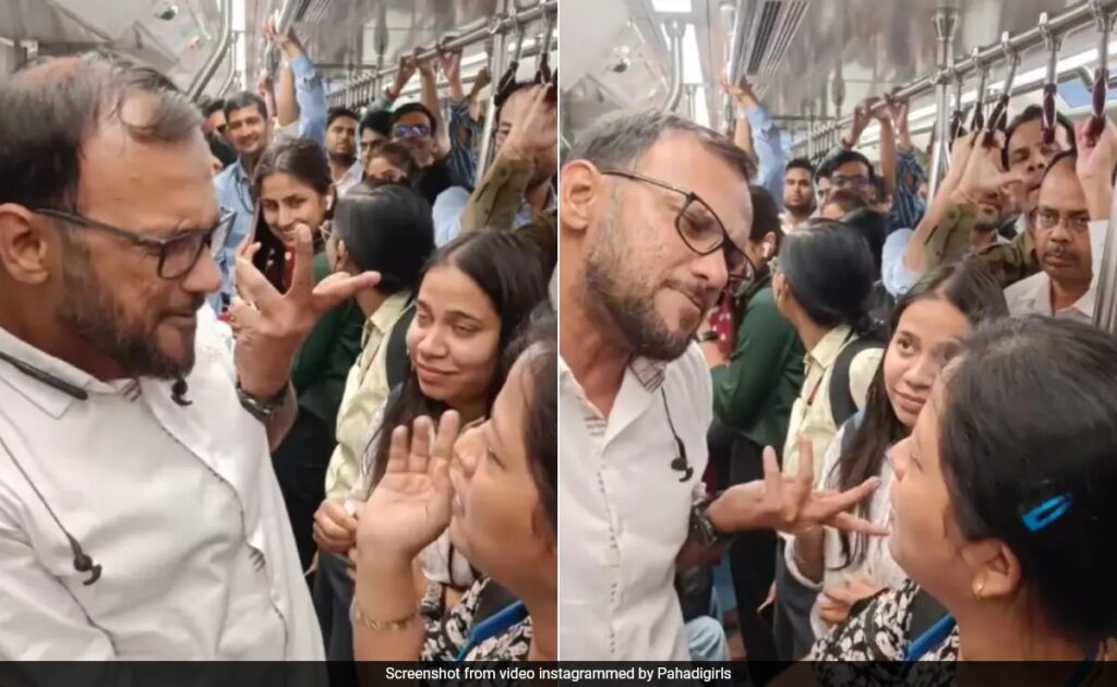 दिल्ली मेट्रो में महिला ने पुरुष से सीट छोड़ने को कहा तो मचा बवाल, वायरल हुआ video, लोगों ने किसे किया सपोर्ट, देखें
