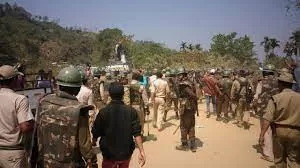 Mizo assam border clash