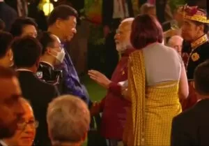 PM Modi in bali with Xi