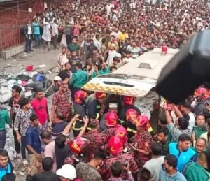 Blast in Dhaka