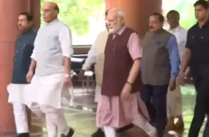 PM after BJP MPs meeting