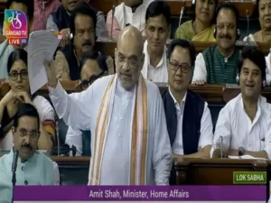 Amit Shah in Lok Sabha