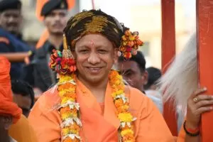 Yogi Adityanath Navratri Pujan